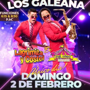 Lagrimita y Costel en Deportivo Los Galeana