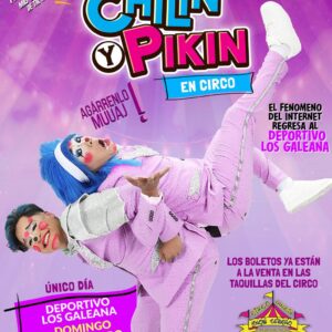 Chilin y Pikin en Deportivo los Galeana